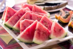 watermelon, ayurveda summer diet