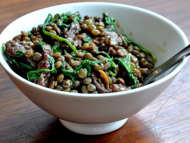 green lentil soup salad ayurveda