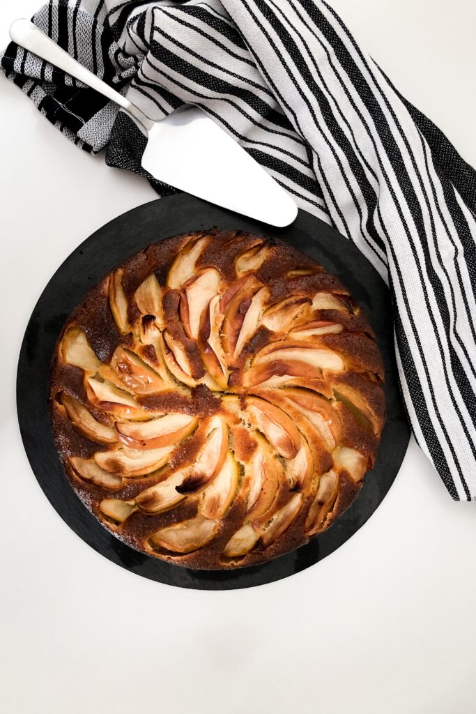 ayurveda healthy apple cake